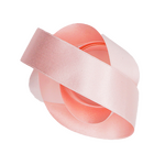 25mm Pale Pink Dbl Sided Polyester Ribbon